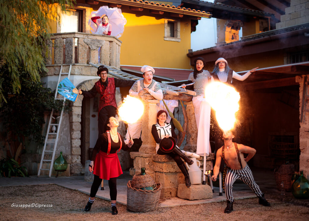 Spettacoli itineranti di circo contemporaneo. Kalos Circo Mobile: spettacoli di artisti di strada per eventi unici e coinvolgenti. Performance moderne come giochi di fuoco, bolle di sapone, trampolieri e clown. Ideali per matrimoni, feste private, fiere ed eventi aziendali. Spettacoli personalizzati, accoglienze spettacolari e animazioni su misura per ogni occasione. Un'esperienza magica che affascina grandi e piccoli, con la creatività e l'energia del circo itinerante.