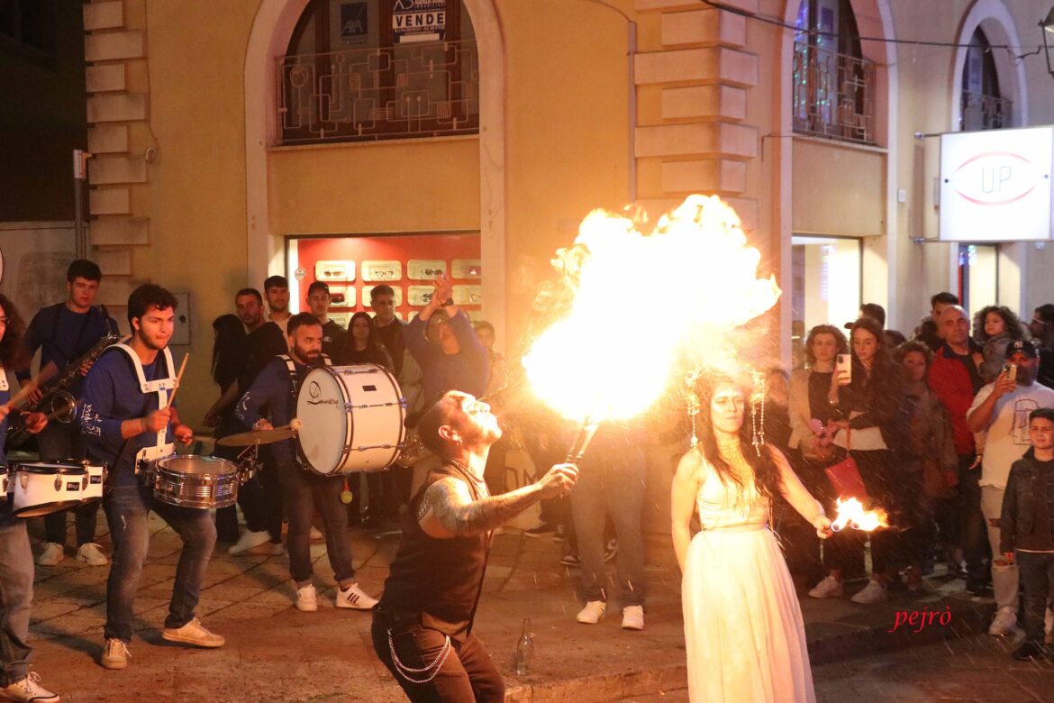 Spettacolo sputafuoco matrimonio