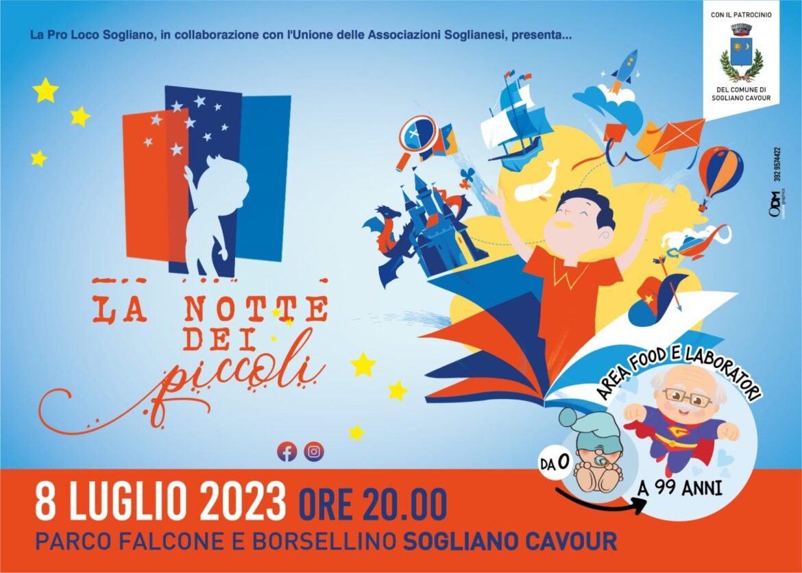 La notte dei piccoli 2023 – Sogliano Cavour