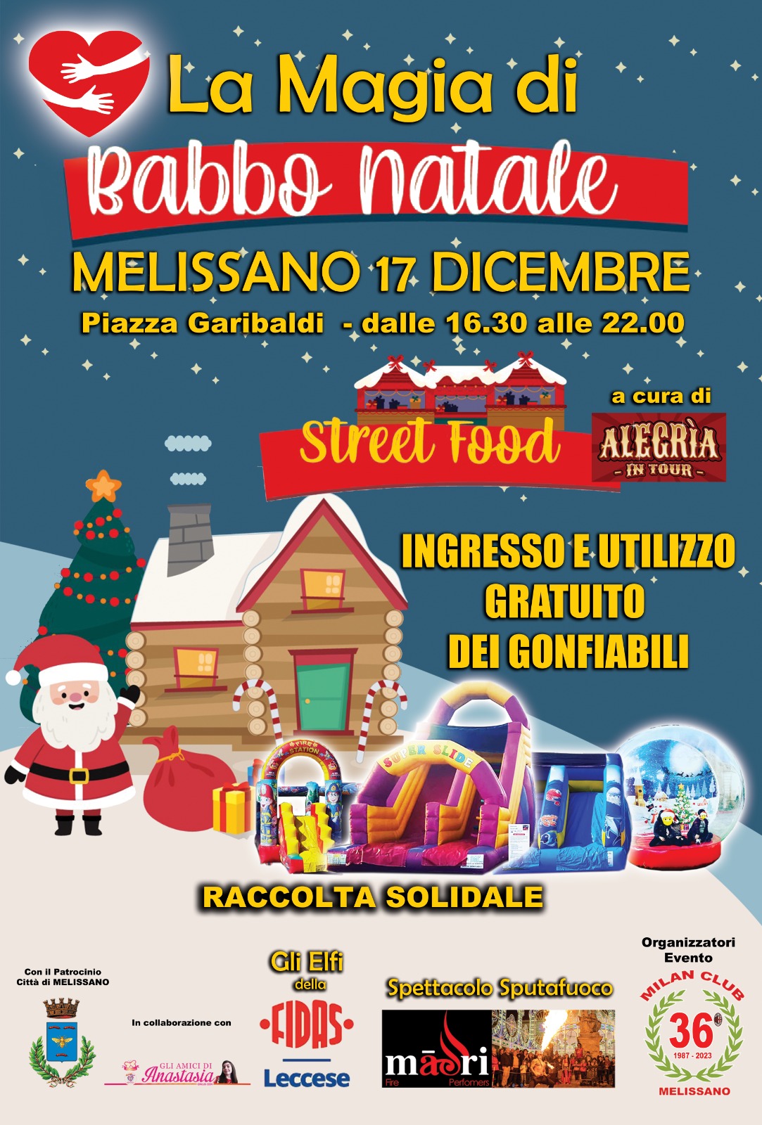 LA MAGIA DI BABBO NATALE 17 DICEMBRE MELISSANO