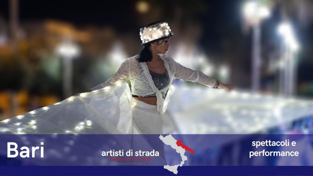 Bari proposte artisti di strada per il tuo matrimonio, spettacoli e performance. Trampolieri, Giocolieri, sputafuoco, mimi, bolle di sapone.