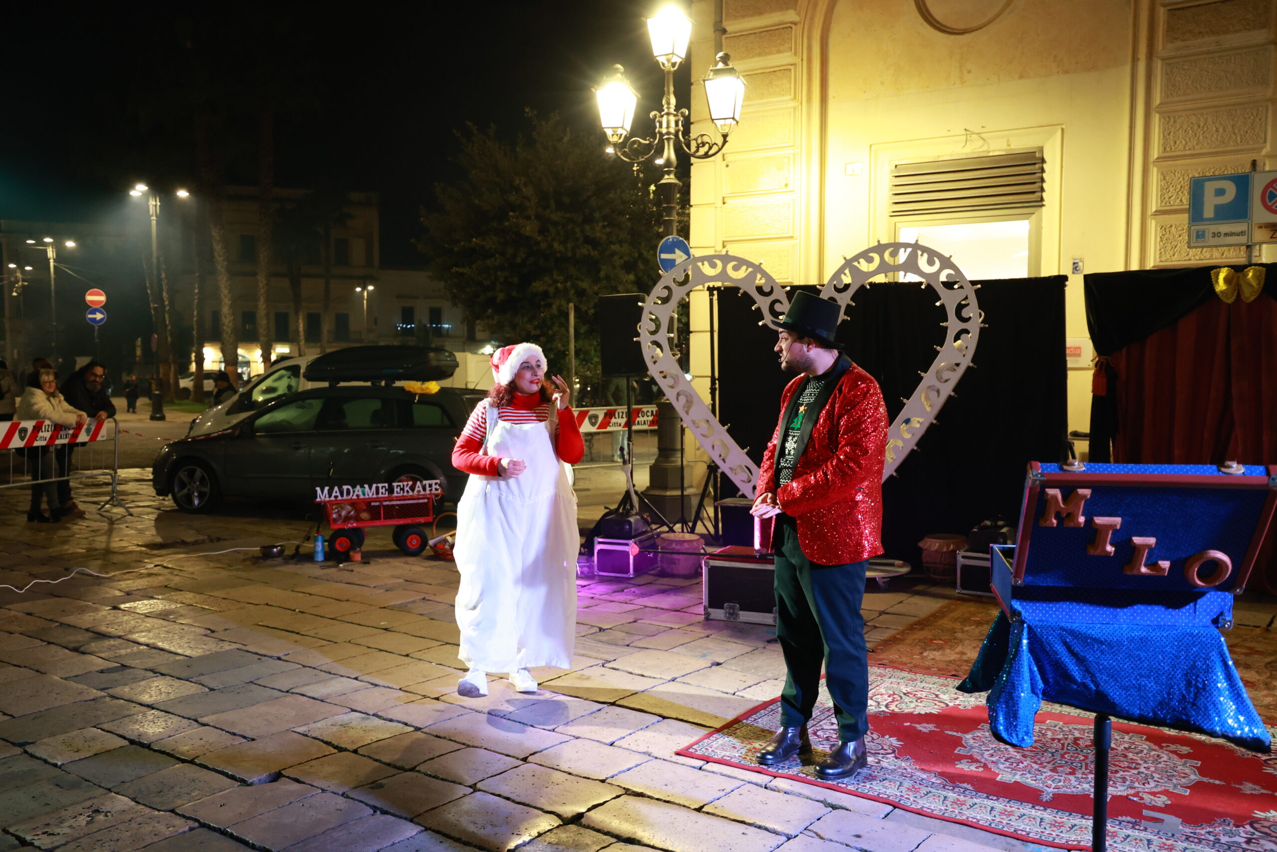 Clown e arte circense nel Quartiere delle Ceramiche di Grottaglie