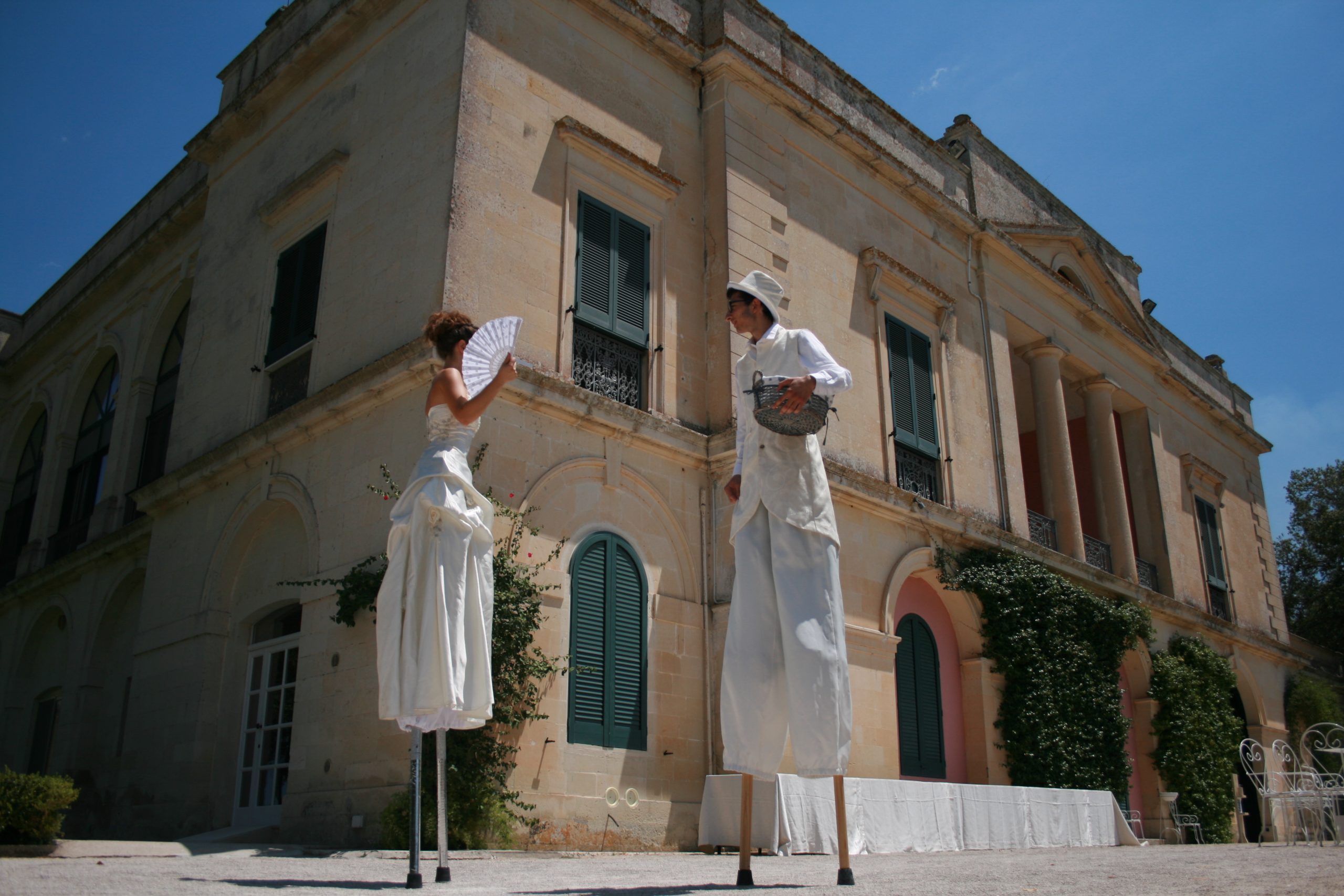 Trampolieri accoglienza Matrimonio