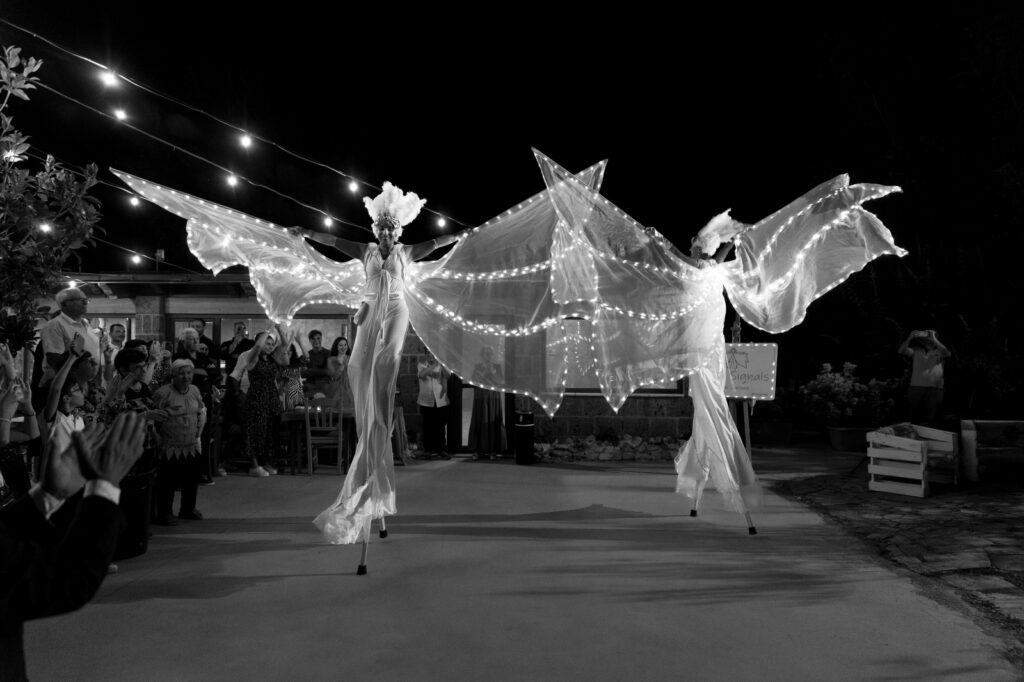 Light Signals farfalle luminose Puglia  Artisti di Strada Puglia e Sud  Italia